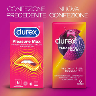 DUREX PLEASUREMAX - 6 PEZZI